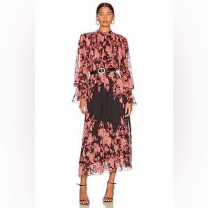 HEMANT & NANDITA | Dresses | Hemant And Nandita Luana Pleated Maxi Dress In  Black Womens Size L | Poshmark